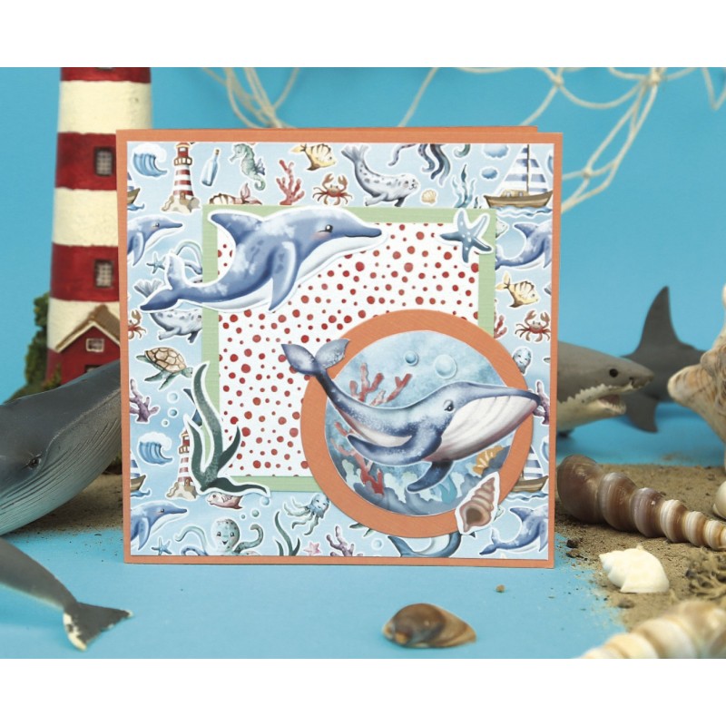 3D Cutting Sheets - Yvonne Creations - Colorful Ocean