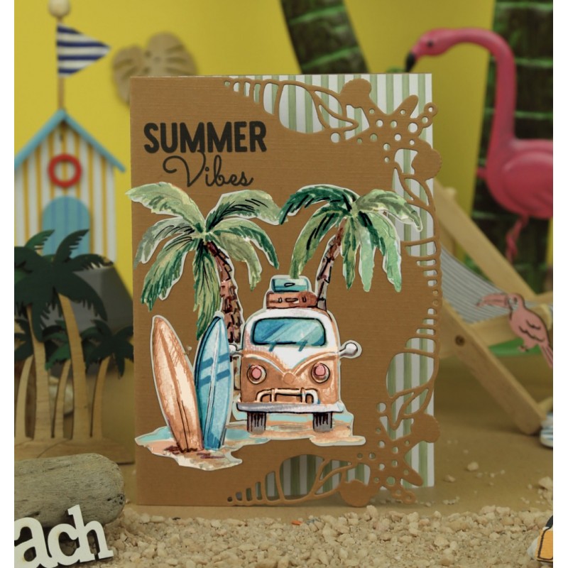 Dies - Yvonne Creations - Summer Vibes - Frame Shells A5