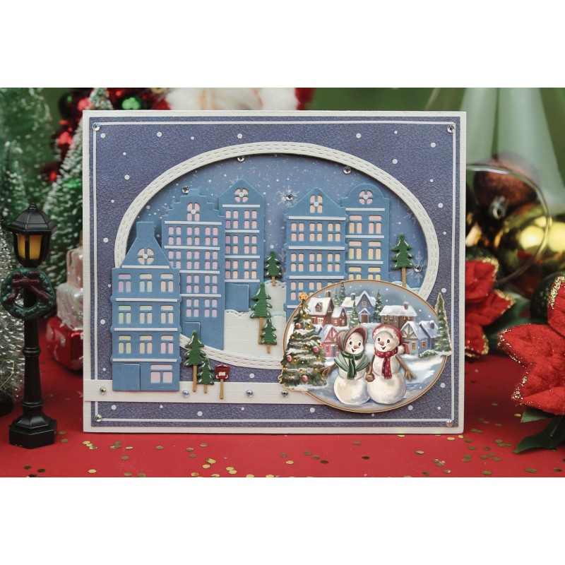 Dies - Amy Design Snowy Christmas - Christmas Houses