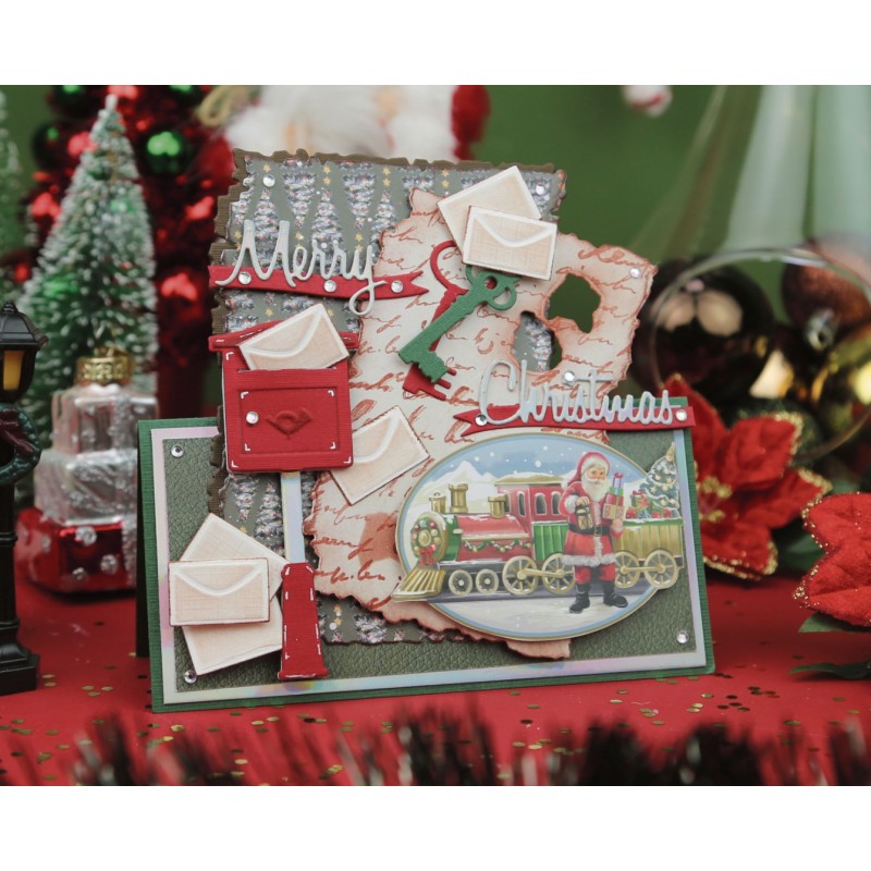 3D Cutting Sheet - Amy Design - Snowy Christmas - Mini