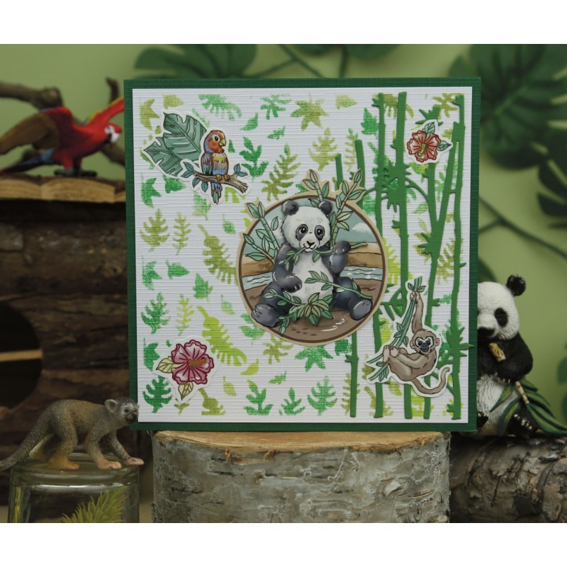 Cutting Sheet - Yvonne Creations - Small Elements Zoo A