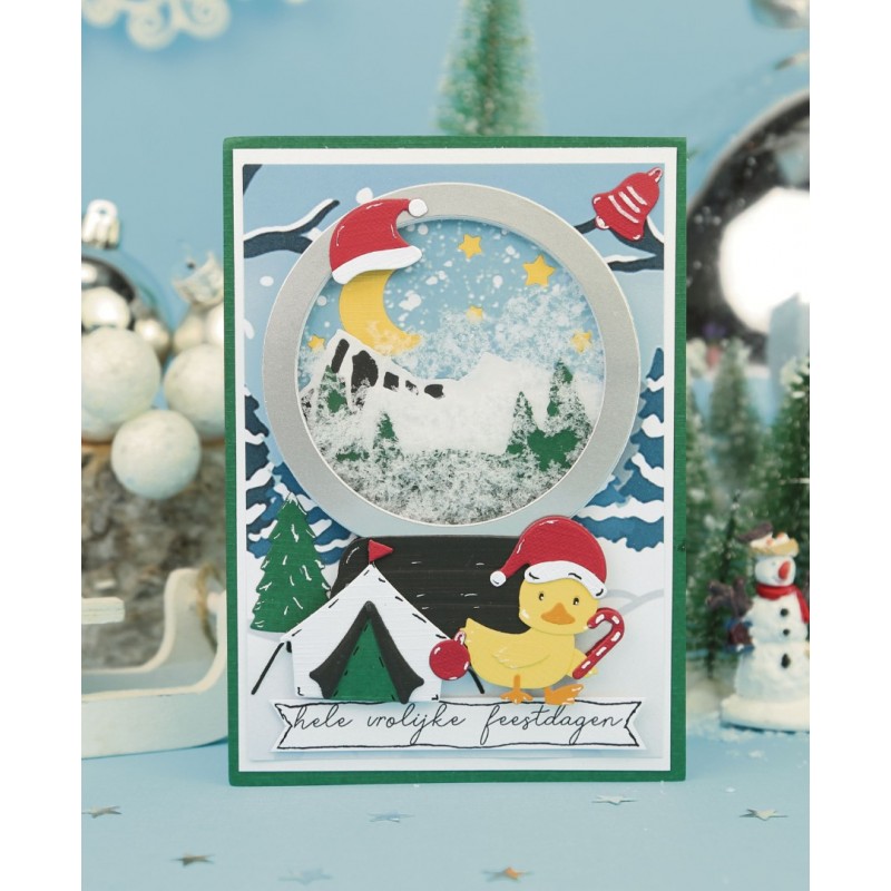 Designed by Anna - Mix and Match sentiments Stamps - Christmas