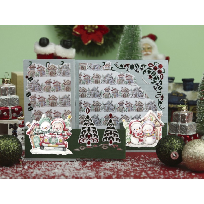 Paperpack - Yvonne Creations Christmas Scenery