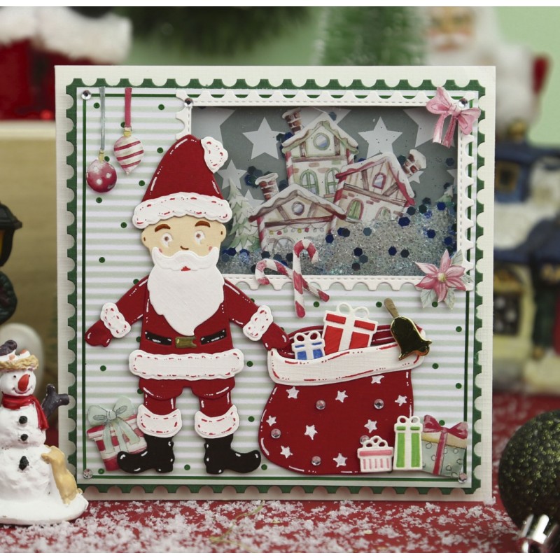 Cutting Sheet - Yvonne Creations - Christmas Scenery - Small Elements B