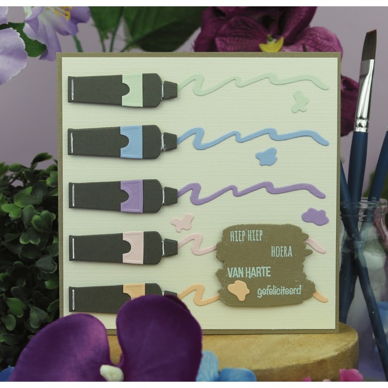 Card Deco Essentials - Mini Dies - 78 - Paint Stripe