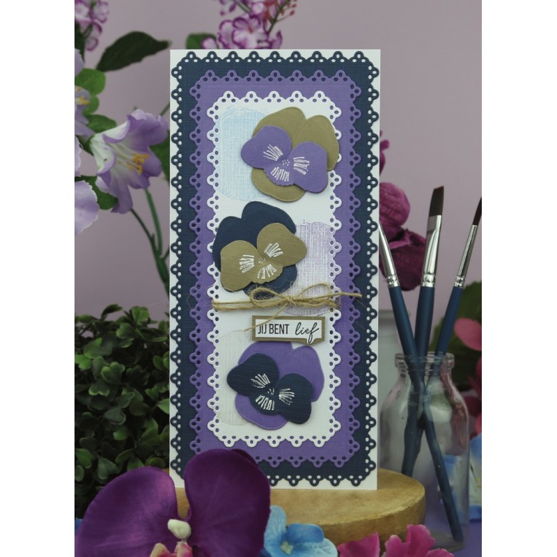 Card Deco Essentials - Mini Dies - 77 - Pansy