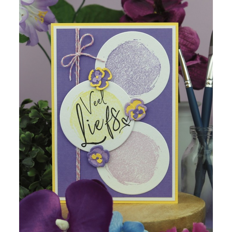 Paperpack - Precious Marieke - Painted Pansies
