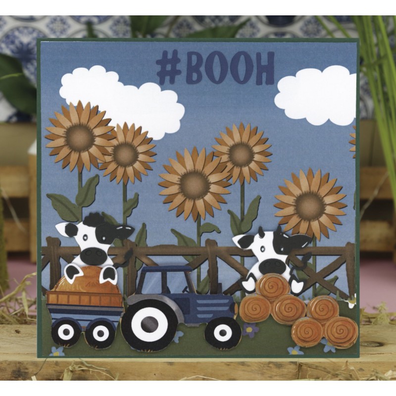 Designed by Anna - Mix and Match Cutting Dies - Charlie Cow