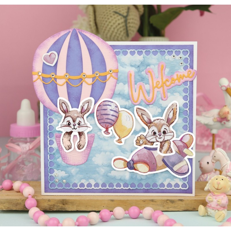 Push Out - Yvonne Creations - Hello World - Small Elements B