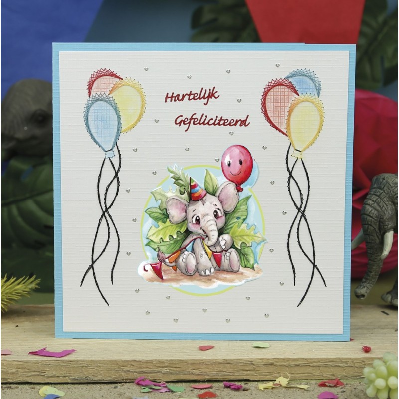 3D Cutting Sheets - Yvonne Creations - Jungle Party - Gifts