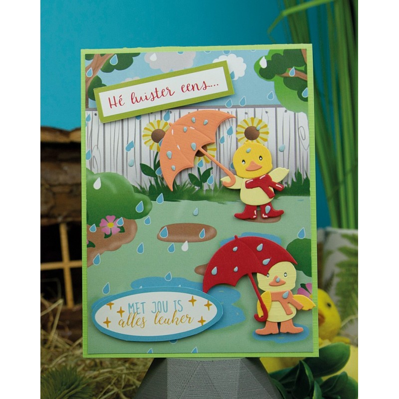 Designed by Anna - Cutting Dies - Umbrella