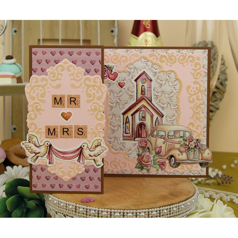 Cutting Sheet - Yvonne Creations - Wedding Time - Small Elements B