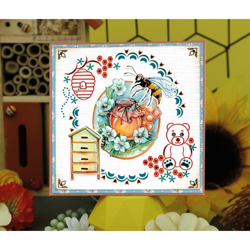 Push out - Yvonne Creations - Bee Honey - Small Elements A