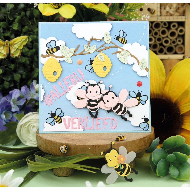 Designed by Anna - Mix and Match Cutting Dies - Bee Hive