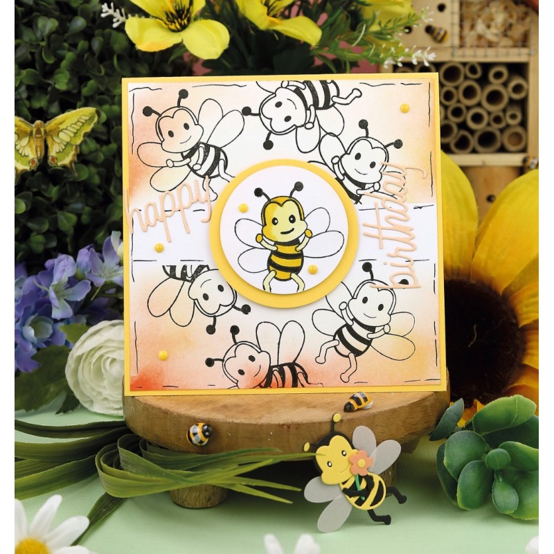 Designed by Anna - Mix and Match Clear Stamps - Barbara Bee