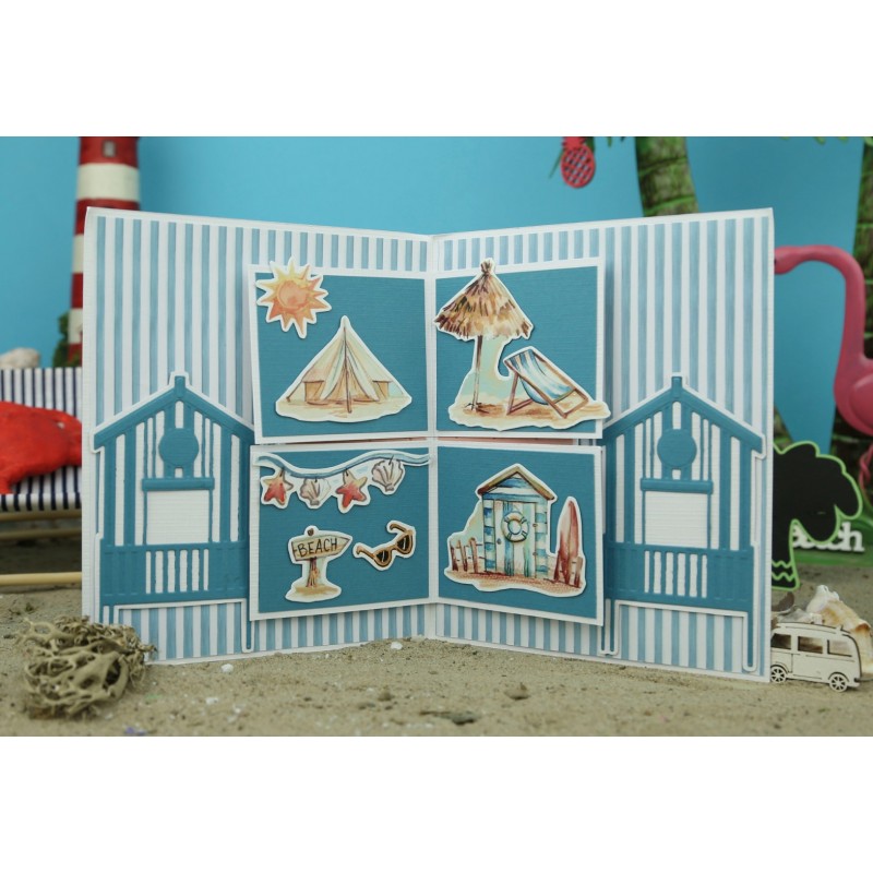 Cutting Sheet - Yvonne Creations - Summer Vibes - Small Elements B