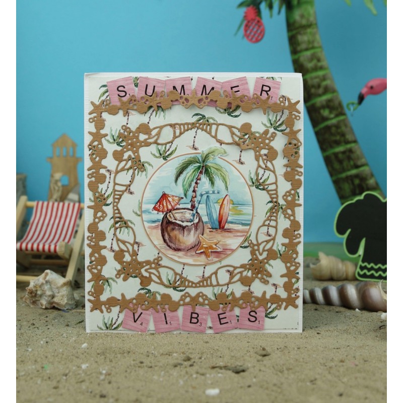 3D Cutting Sheet - Yvonne Creations - Summer Vibes - beach