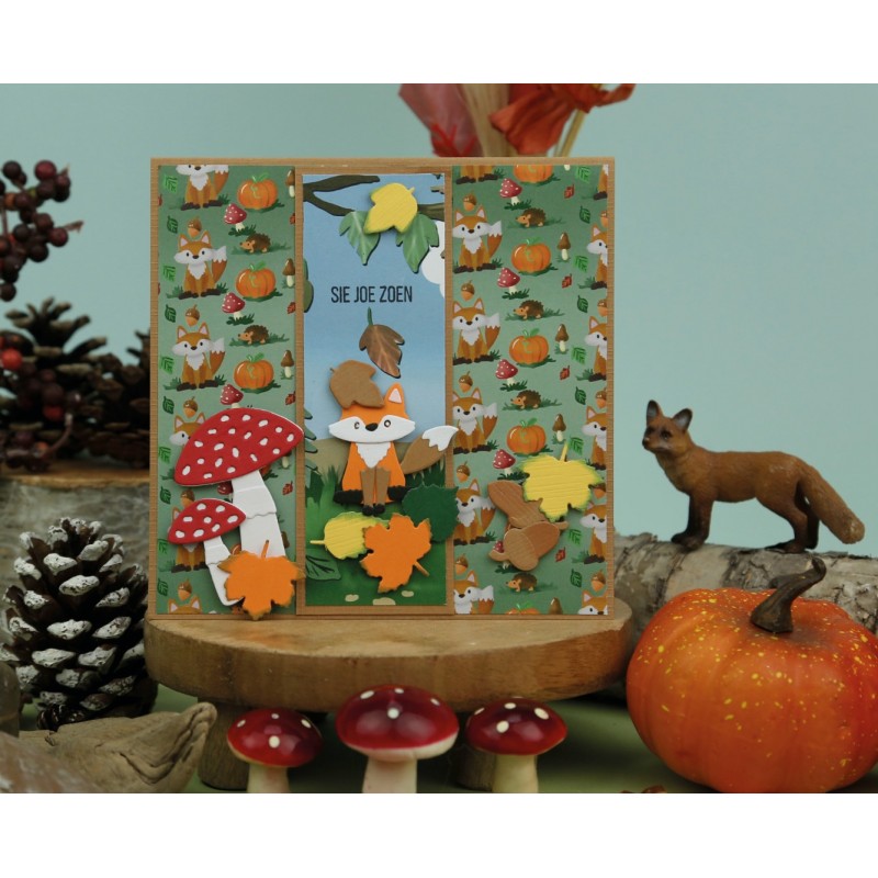 Designed by Anna - Mix and Match Cutting Dies - Mushrooms