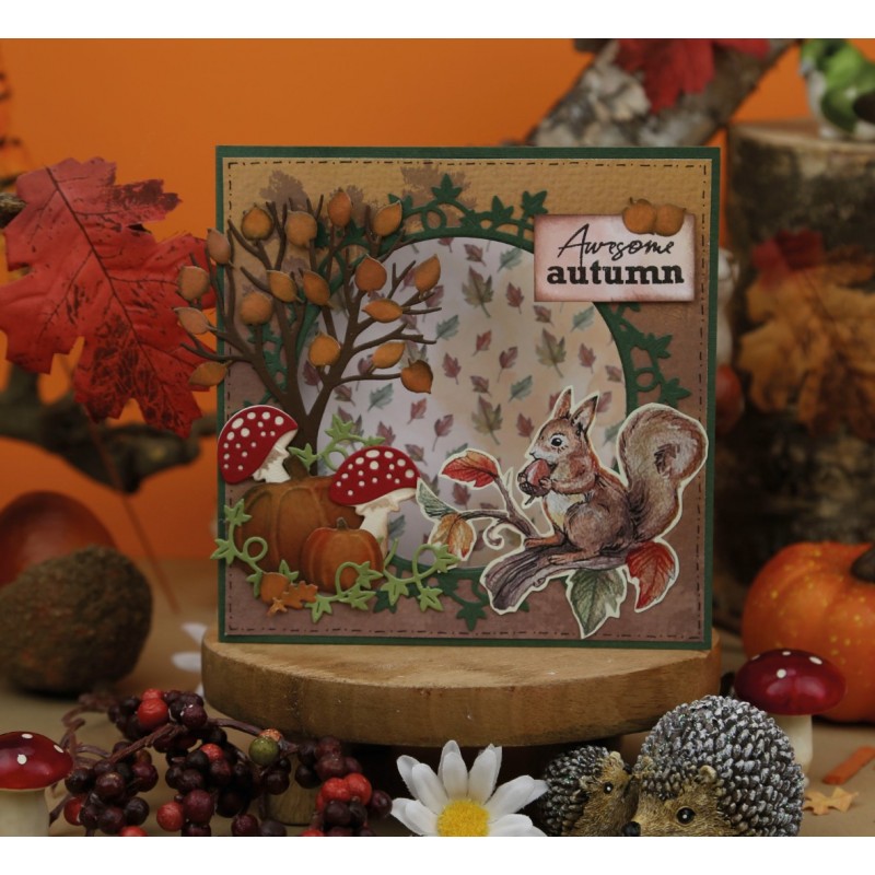 Dies - Yvonne Creations - Awesome Autumn - Autumn Tree