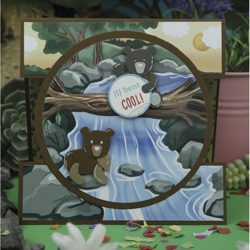 Designed by Anna - Mix and Match Cutting Dies - Blake Bear