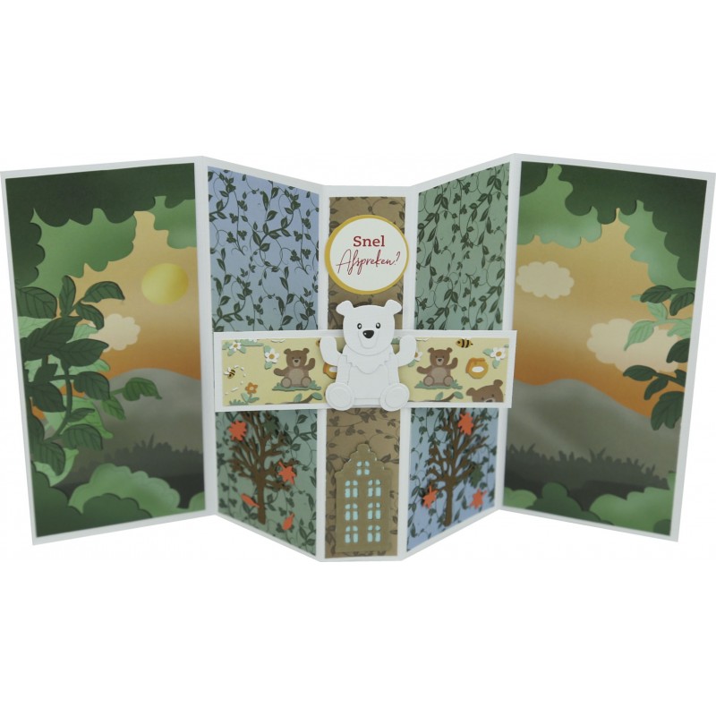 Designed by Anna - Mix and Match Cutting Dies - Forest Trees