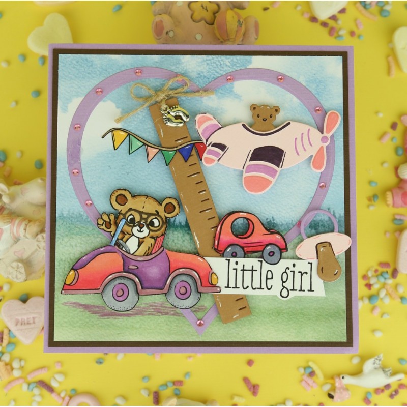 Clear Stamps - Yvonne Creations - Hello World