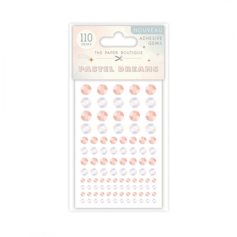 Pastel Dreams Adhesive Gems (110pcs)