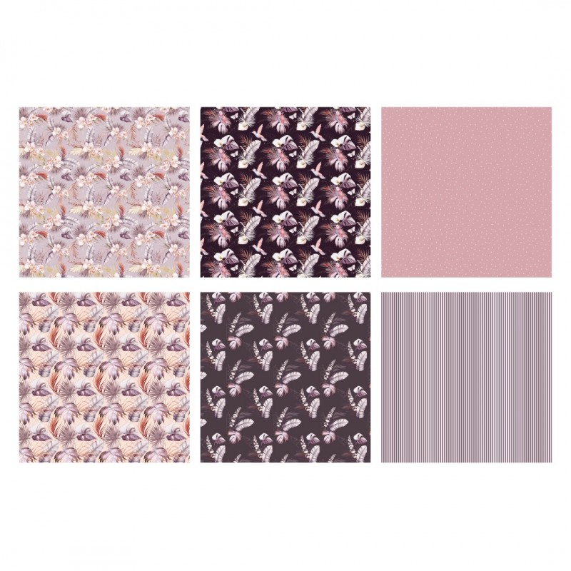The Paper Boutique Tropical Paradise 8x8 Paper Pad