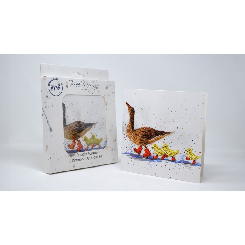 Bree Merryn - Diamond Art Card Kit - Puddle Parade