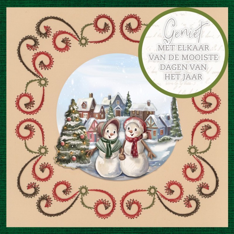 Stitch and Do on Colour 24 - Amy Design - Snowy Christmas