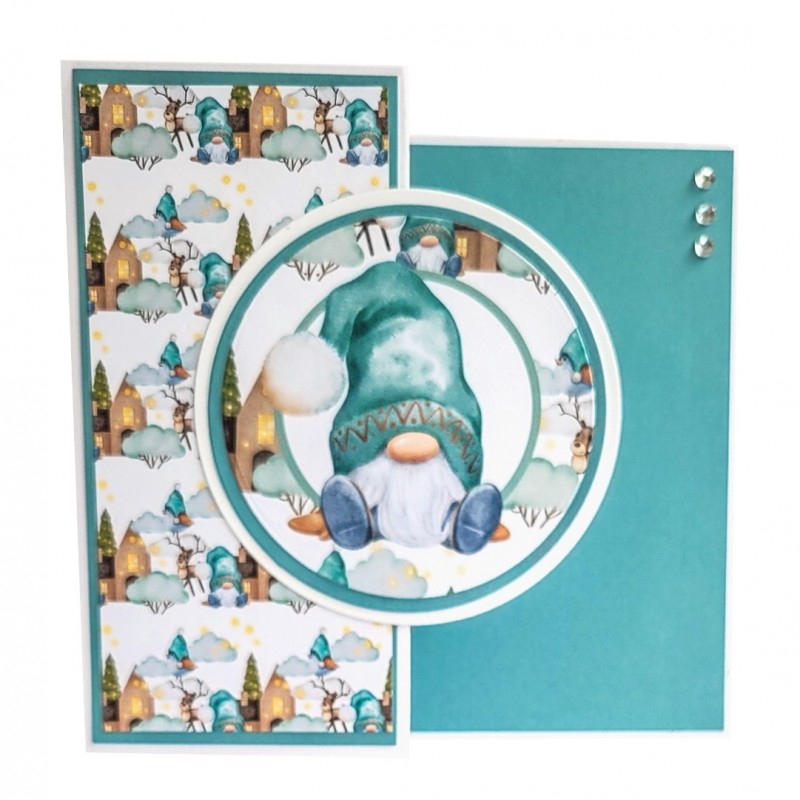 The Paper Boutique A Gnome Family Christmas 8x8 Paper Kit Pad