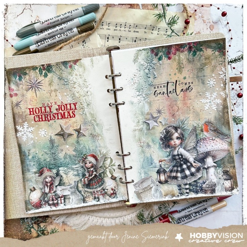 Paperpack - Berries Beauties - Vintage Christmas - A4