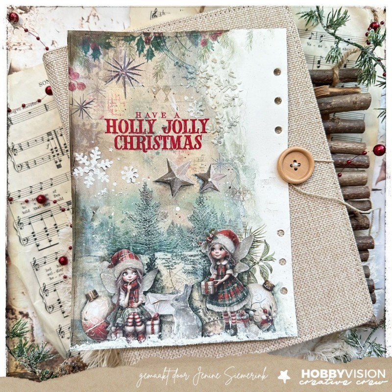 Paperpack - Berries Beauties - Vintage Christmas - A4