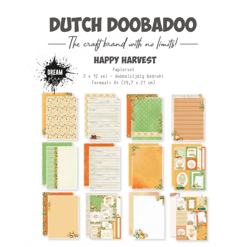 Paperset - DDBD - Happy Harvest Paperset - DDBD - Happy Harvest