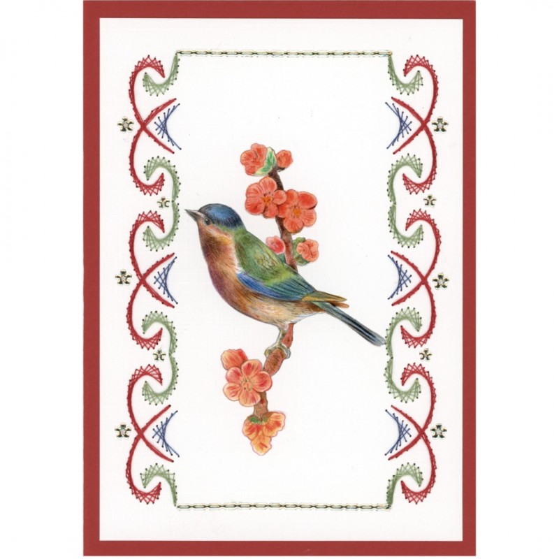Stitch and  Do Boek A6 24 - Birds and Bees