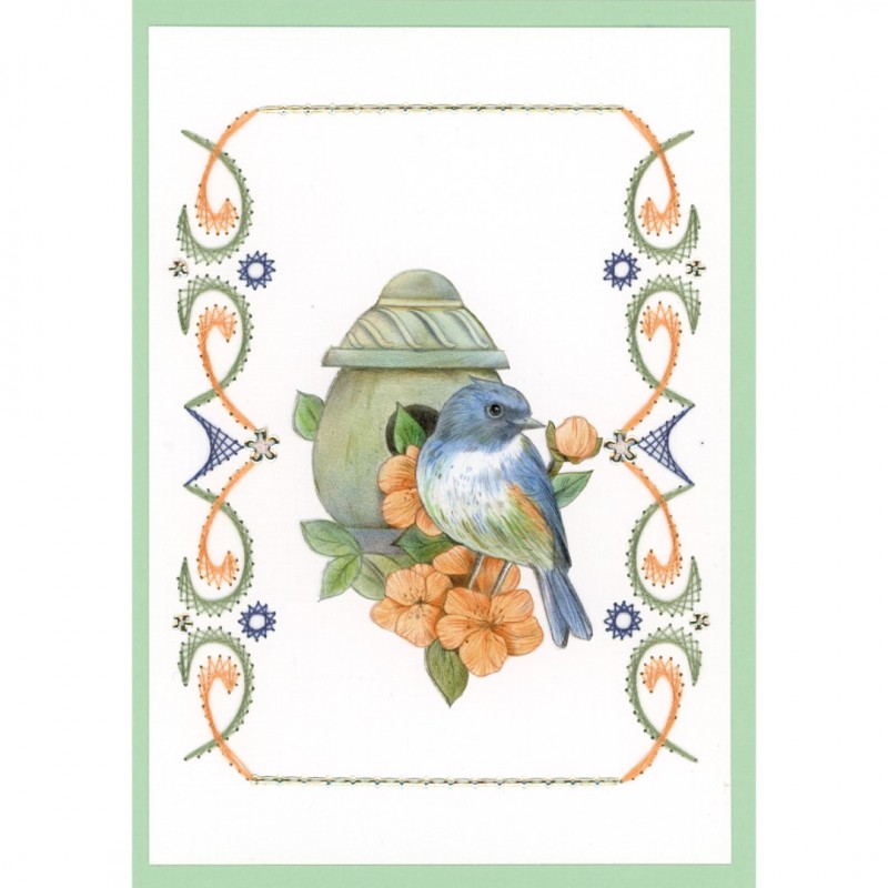 Stitch and  Do Boek A6 24 - Birds and Bees