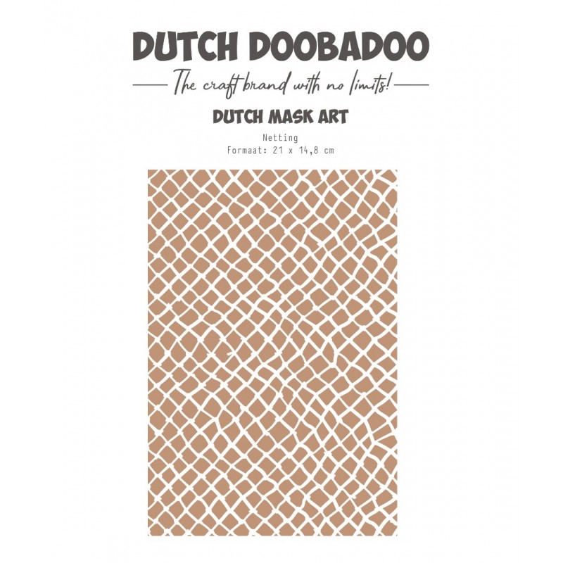 Dutch Mask art - DDBD - Netting - A5