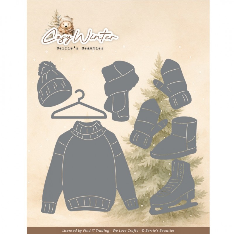 Dies - Berries Beauties - Cosy WInter - Winter Accessories Dies - Berries Beauties - Cosy WInter - Winter Accessories