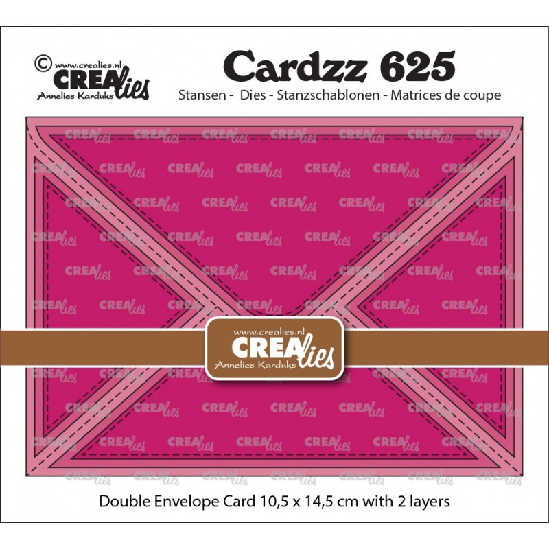 Dubbele Envelopkaart rechthoekig Dubbele Envelopkaart rechthoekig