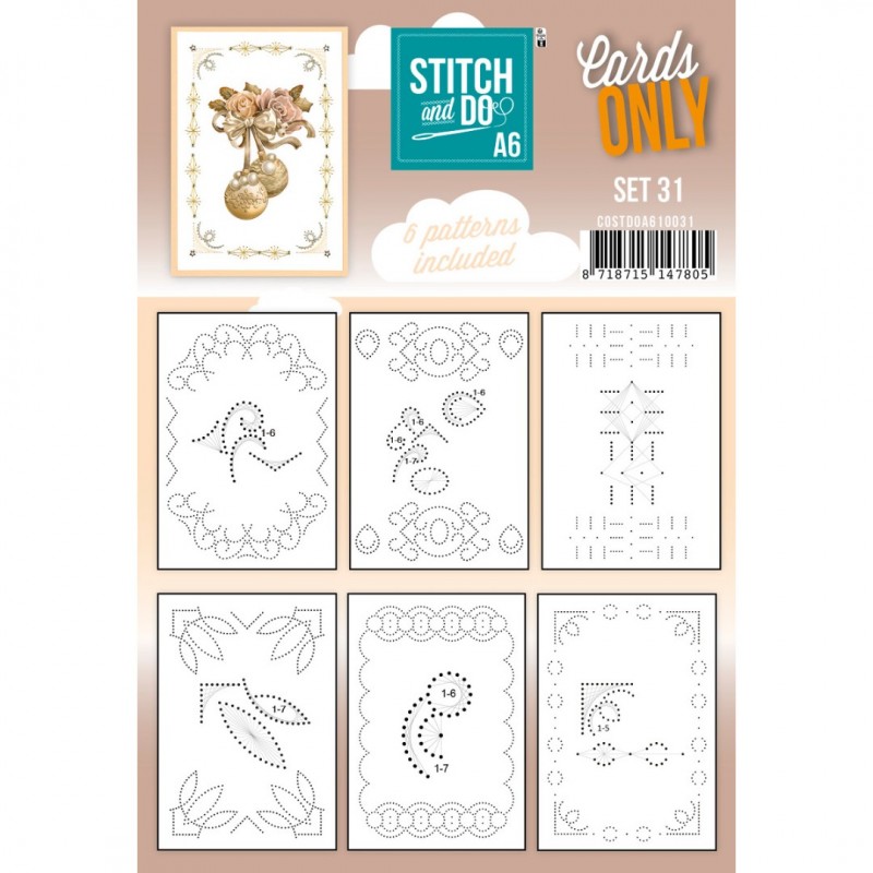 Stitch and Do - Cards Only A6 - Set 31 Stitch and Do - Cards Only A6 - Set 31