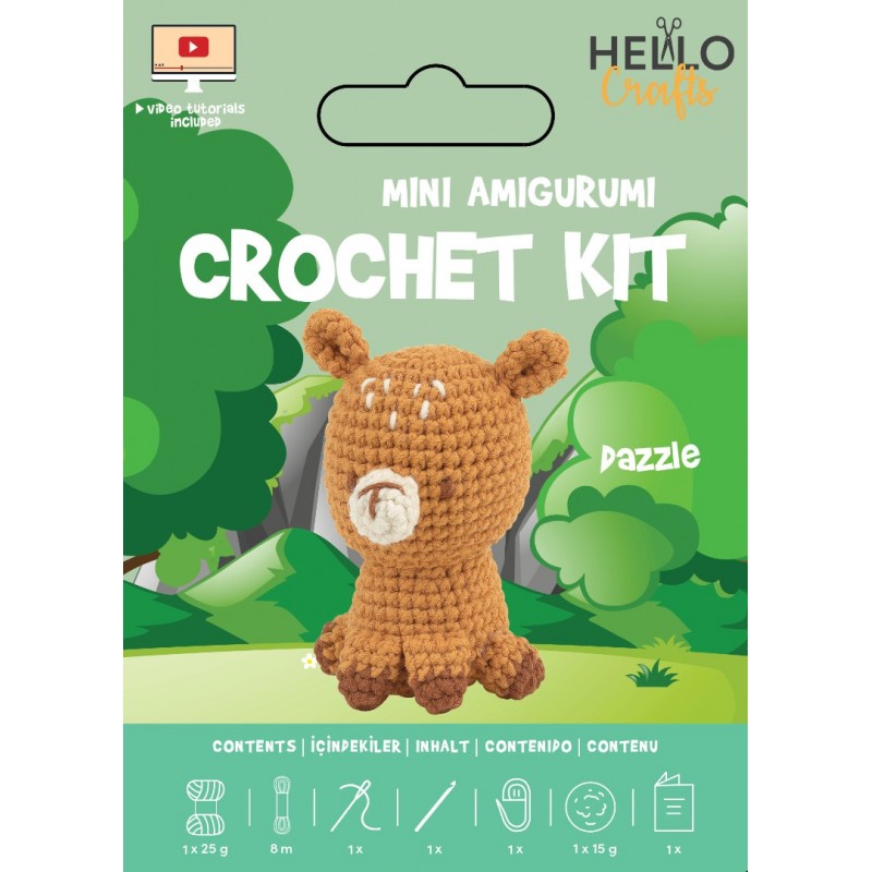 Knitty Critters - Easy Amigurumi Kit - Dazzle