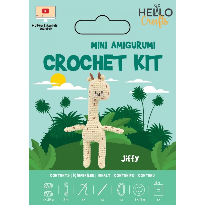 Knitty Critters - Easy Amigurumi Kit - Jiffy