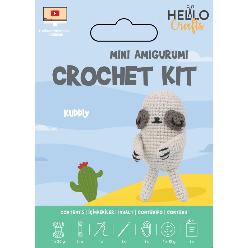 Knitty Critters - Easy Amigurumi Kit - Kuddly