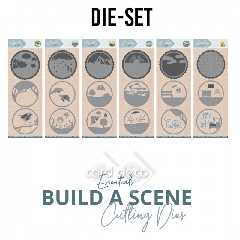 Card Deco Essentials - Build a Scene Dies - SET BLACK FRIDAY DEAL – MEGA AFPRIJZING!