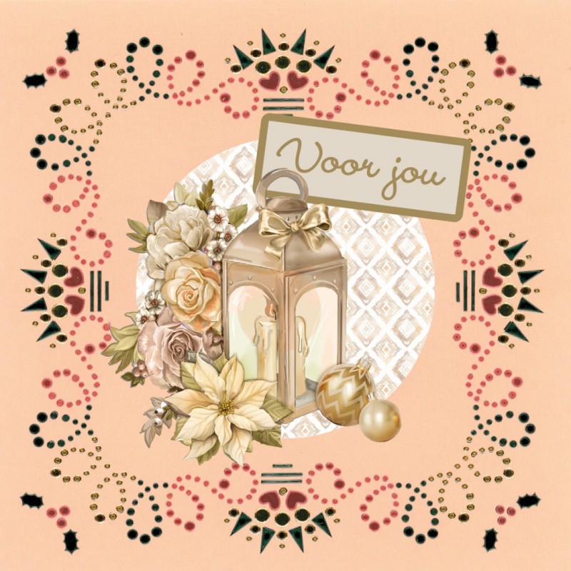 Hobbydots on Colour 38 - Frosted Gold Christmas