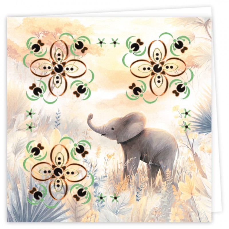 Dot and Do Cards 34 - Berries Beauties - Baby Wild Animals