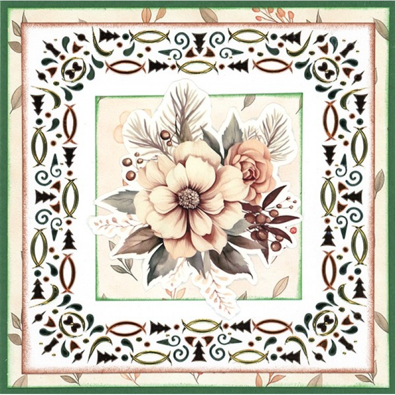 3D Cutting Sheet - Berries Beauties - Cosy WInter - Mini