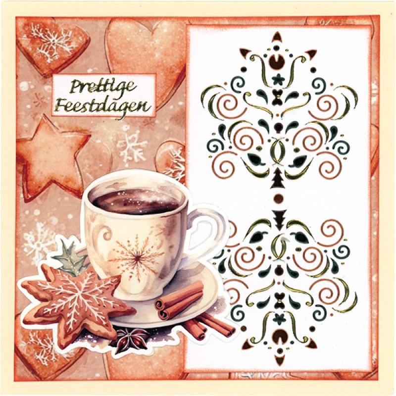 3D Pushout Sheet - Berries Beauties - Cosy WInter - Cosy Cookies