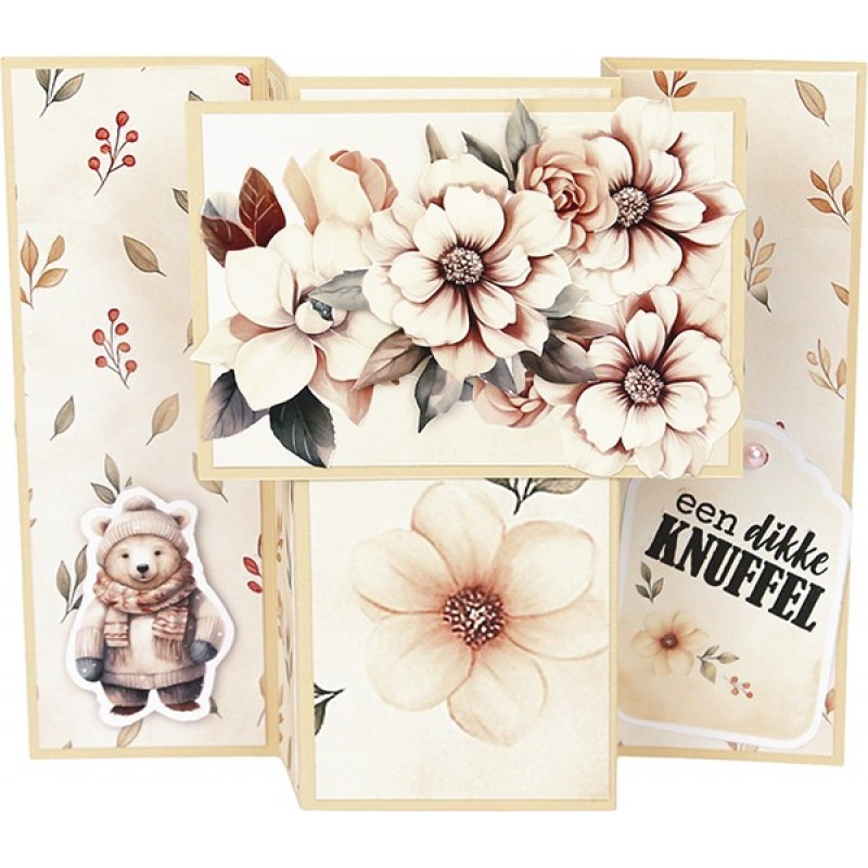 Linen Cardstock Pack - Berries Beauties - Cosy Winter - 4K