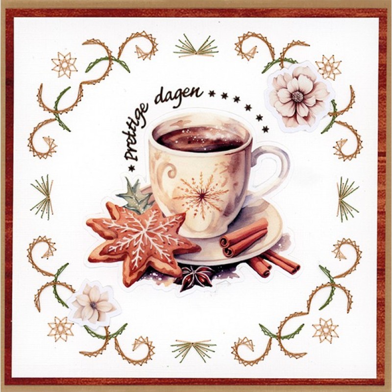 3D Cutting Sheet - Berries Beauties - Cosy WInter - Cosy Cookies